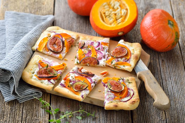 Herbstlicher Flammkuchen