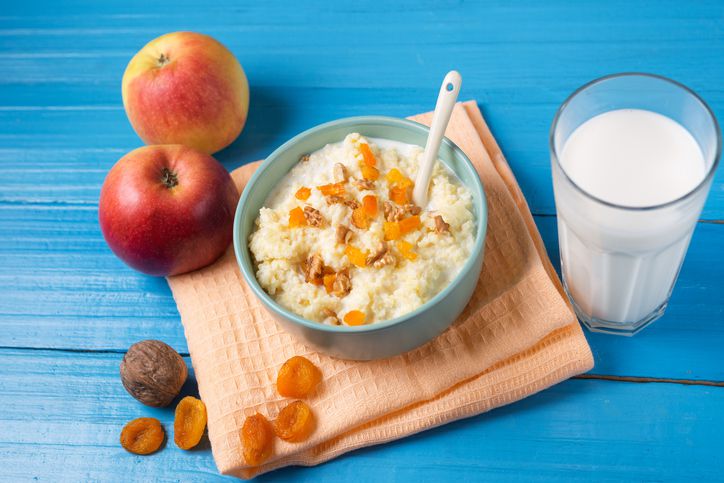 Winterliches Hirse Frühstück
